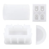 Epoxy Resin Mold Storage Box Dice Treasure Box Silicone Mold Jewelry Tools