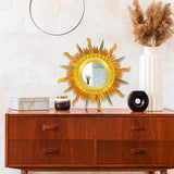 Epoxy Resin Mold Sun Moon Mirror Wall Decoration Silicone Mold For DIY Crafts