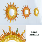 Epoxy Resin Mold Sun Moon Mirror Wall Decoration Silicone Mold For DIY Crafts