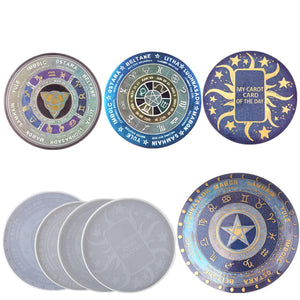 Tarot Divination Epoxy Resin Mold UV Resin Jewelry Molds