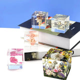 Epoxy Resin Mold Transparent Cube Silicone Mold Dried Flower Jewelry Tools