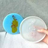 Epoxy Resin Mold Woman Coaster Dish Cup Tray Jewelry Tools
