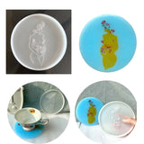 Epoxy Resin Mold Woman Coaster Dish Cup Tray Jewelry Tools