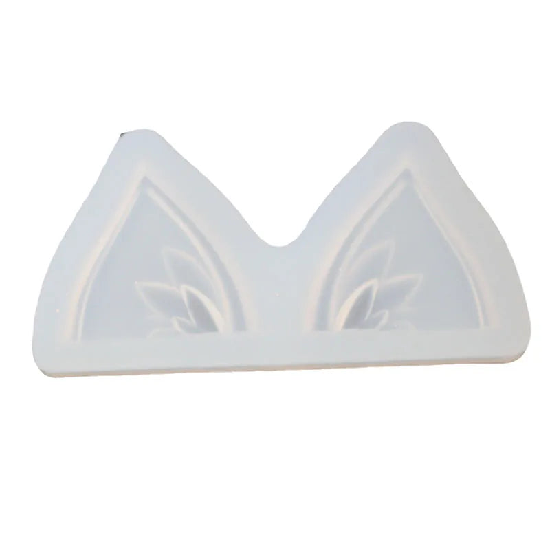 Cat Ear Bear Ear Hair Hairpin Silicone Jewelry Mold