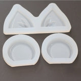 Cat Ear Bear Ear Hair Hairpin Silicone Jewelry Mold