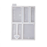 Epoxy Resin Music Player Voice Couple Love Keychain Silicone Mold
