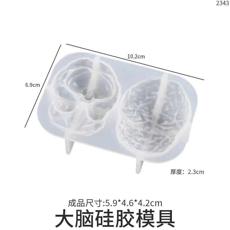 Epoxy Resin Organs Silicone Mold for Jewelry Making