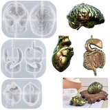 Epoxy Resin Organs Silicone Mold for Jewelry Making