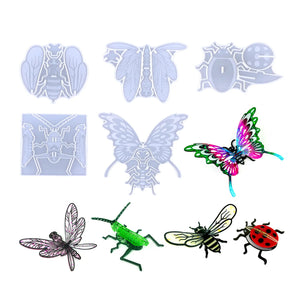 3D Stereo Insects Silicone Mould for Crafts