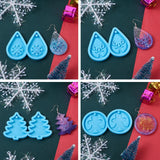 DIY Resin Crafts Set with Earrings, Rings, Molds