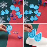 DIY Resin Crafts Set with Earrings, Rings, Molds