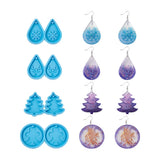 DIY Resin Crafts Set with Earrings, Rings, Molds