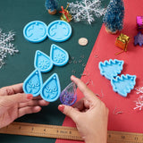 DIY Resin Crafts Set with Earrings, Rings, Molds