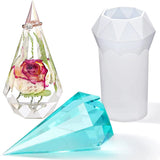 Silicone Diamond Ring Holder Mold for DIY Resin Crafting