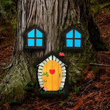 DIY Fairy Door Window Tree Face Silicone Mold