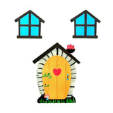 DIY Fairy Door Window Tree Face Silicone Mold