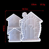 DIY Fairy Door Window Tree Face Silicone Mold