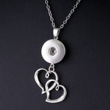 DIY LOVE Snap necklace with 18mm buttons for women
