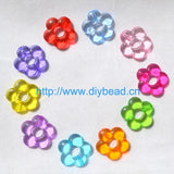DIY Sweater Chain Department, Transparant Blossom, Acrylic Sugar Beads