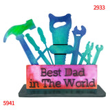 Father's Pendant Silicone Mold for Resin