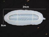 Feather Silicone Tray Mold for Resin Jewelry Making