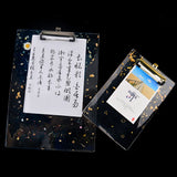 Transparent Silicone Clip Folder Board Casting Mold for Epoxy Resin Craft DIY