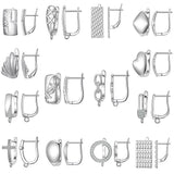 925 Sterling Silver Earring Hook for DIY Jewelry Making