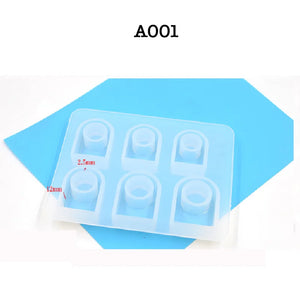 Silicone Resin Mould for DIY Finger Rings Jewelry Making