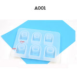Silicone Resin Mould for DIY Finger Rings Jewelry Making