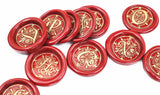 DIY Fire Paint Retro Envelope Sealing Crystal Epoxy Resin Silicone Mold Jewelry