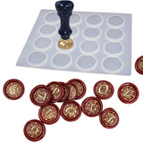 DIY Fire Paint Retro Envelope Sealing Crystal Epoxy Resin Silicone Mold Jewelry