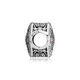 Fits Bracelets Fairytale Treasure Charms With CZ 925 Sterling Silver Beads