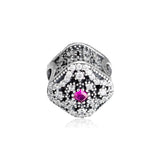 Fits Bracelets Fairytale Treasure Charms With CZ 925 Sterling Silver Beads