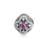 Fits Bracelets Fairytale Treasure Charms With CZ 925 Sterling Silver Beads