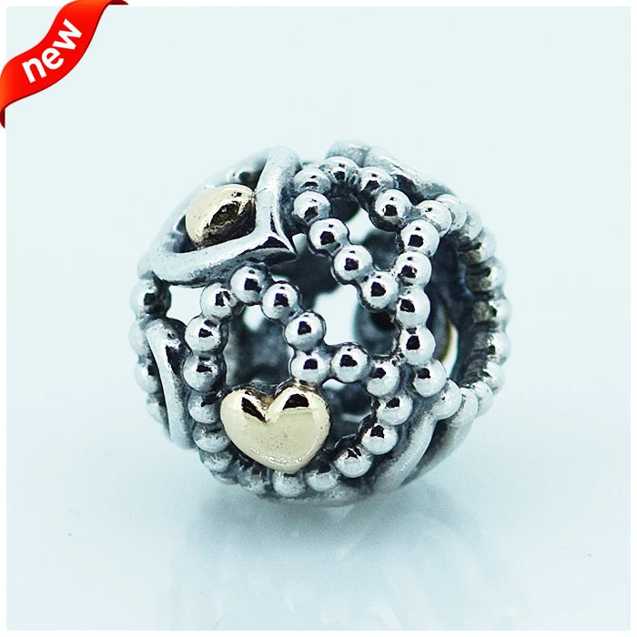 DIY Fits Europe Bracelets Bead Family Bonds Charms 925 Sterling Silver Beads