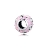 DIY Pink Dreams Beads 100% Sterling-Silver Charms