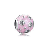 DIY Pink Dreams Beads 100% Sterling-Silver Charms