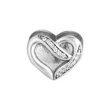 Ribbon of Love Charms 925 Sterling Silver Beads Jewelry