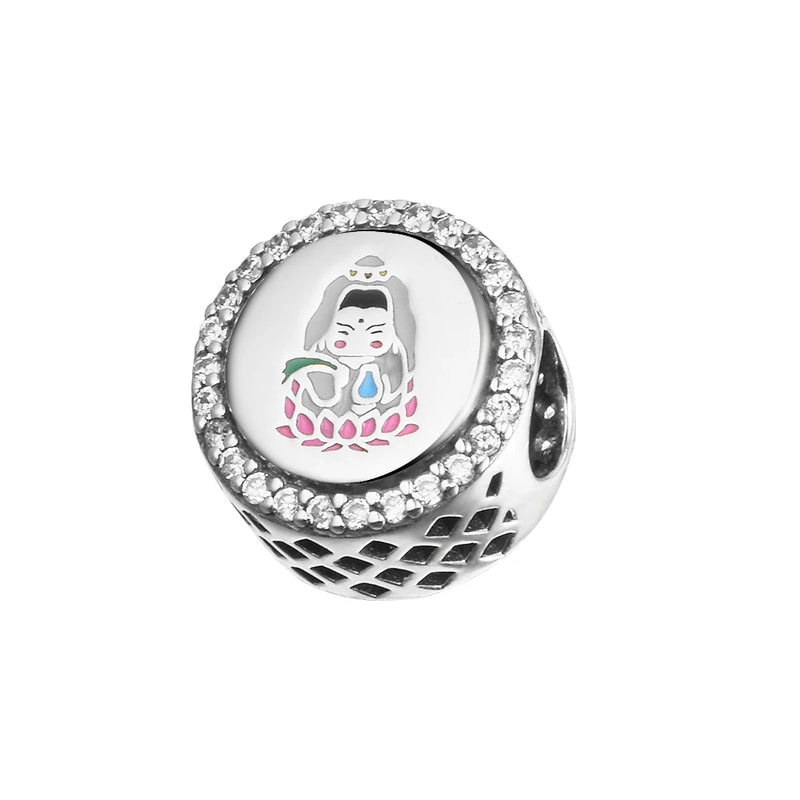 DIY 925 Sterling-Silver-Jewelry Beads for Charms Bracelets