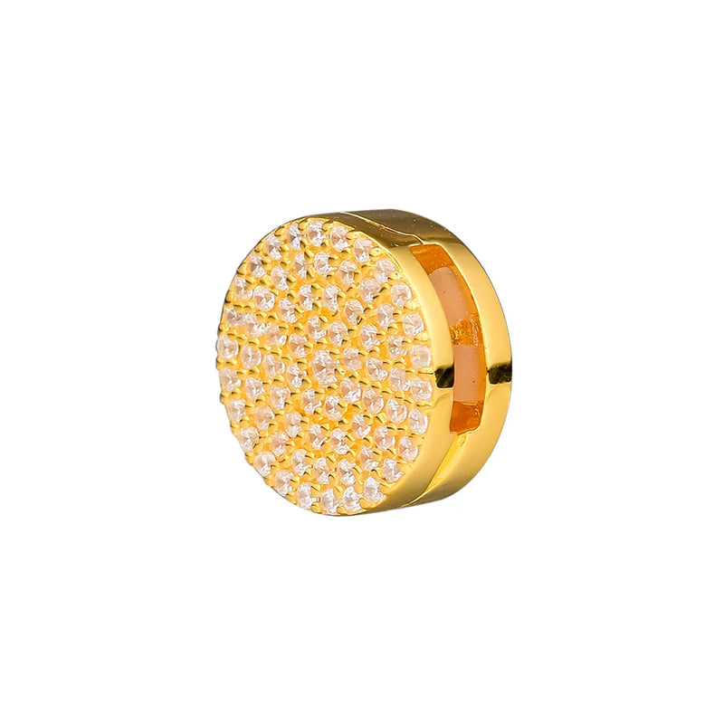925 Sterling Silver Dazzling Elegance Clip Shine Beads