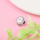 925 Sterling Silver Grandma Beads for Charms Bracelets DIY Fits