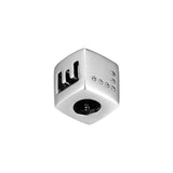 DIY Love Dice Beads 925 Sterling Silver Jewelry Charms Bracelets