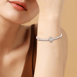 DIY Love Spacer Beads 925 Sterling Silver Charms Bracelets