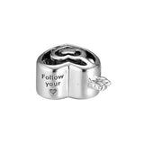 DIY Fits for Charms Bracelets 100% 925 Sterling-Silver-Jewelry
