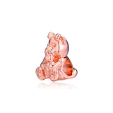 DIY Charms Bracelet with Rose Dora Bear Beads 925 Sterling Silver Jewelry