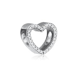 Shine In My Heart Beads 925 Sterling Silver Jewelry