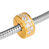 DIY Shining Elegance Clip Beads for Charms Bracelets
