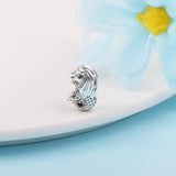 Singapore Exclusive Merlion Charm Beads 100% 925 Sterling-Silver-Jewelry