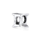 Sparkling Gemini Zodiac Beads 925 Sterling Silver Jewelry