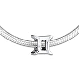 Sparkling Gemini Zodiac Beads 925 Sterling Silver Jewelry